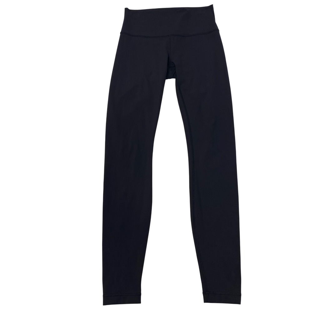 LULULEMON Wunder Under High-Rise Tight 28" Size 6 Black Luxtreme Yoga Leggings - Picture 2 of 13